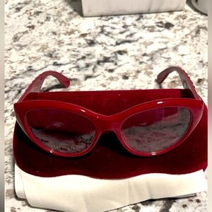 Red Gucci Eyeglasses